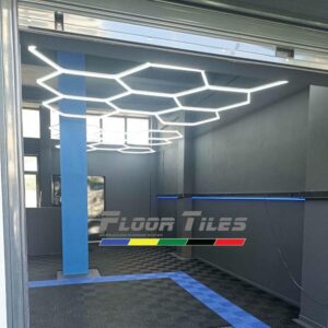 Επαγγελματικό Πλαστικό Πλακάκι PVC Μπλε Floortiles IFS - Image 2