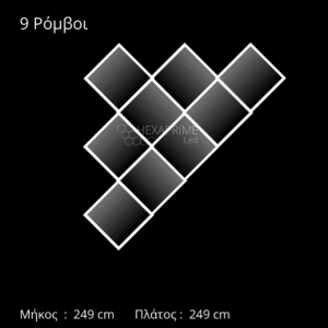 Φωτιστικά Hexaprime LED PRO R9 Σειρά G - Image 1