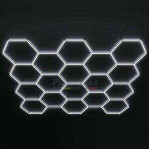 Φωτιστικό Hexaprime LED PRO 18 Εξάγωνων Κυψελών - Image 2