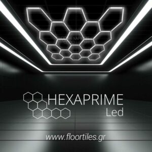 Φωτιστικό Hexaprime LED PRO 18 Εξάγωνων Κυψελών - Image 3