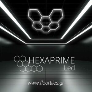Φωτιστικό Hexaprime LED PRO H6 6 Εξάγωνων Κυψελών 2-2-2 - Image 2