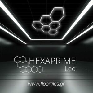 Φωτιστικό Hexaprime LED PRO H6 6 Κυψελών ασύμμετρο - Image 2