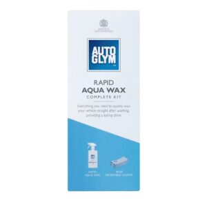 Κέρωμα Γρήγορης Εφαρμογής Autoglym Rapid Aqua Wax Kit 500 ml + 2 Πανίά - Image 1