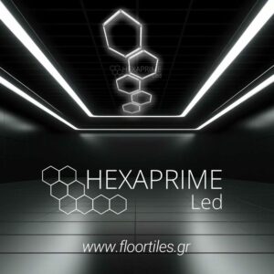 Minimal Φωτιστικό σχέδιο Hexaprime LED PRO 5 ανεξάρτητων Κυψελών - Image 2