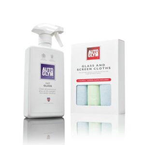 Kit Autoglym Glass, Screen Cloths + Fast Glass - Image 1