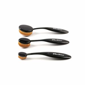 Σετ 3 στρόγγυλες βούρτσες Ultra Soft Maxshine - Image 1