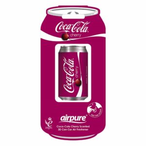 COCA-COLA CHERRY - Κουτάκι 3D αρωματικό αυτοκινήτου με άρωμα Αγριοκέρασο - Image 1