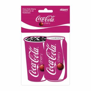 Coca-Cola Cherry Twin Pack (2 τεμάχια) αρωματικά αυτοκινήτου με άρωμα Αγριοκέρασο - Image 1