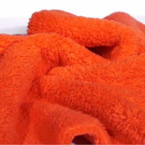 Maxshine Edgeless Ultra Plush 500 Microfiber Towel Πορτοκαλί - Image 2