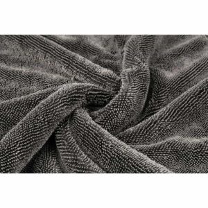 Πετσέτα μικροϊνών Maxshine Duo Twisted γκρι-ροζ 60x90cm - Image 5